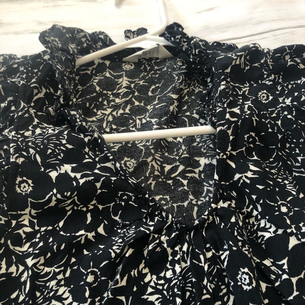 Topshop size 2 tunic black and white. - Picture 4 of 6